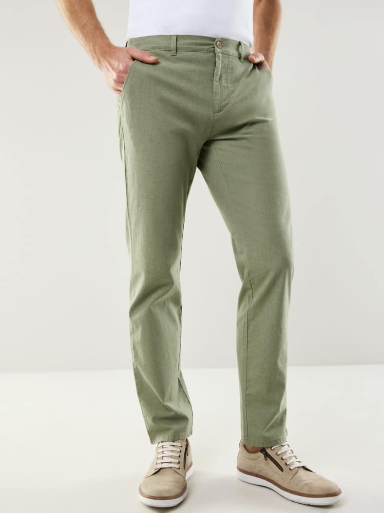 Leinen-Chino Frischekick Helloliv