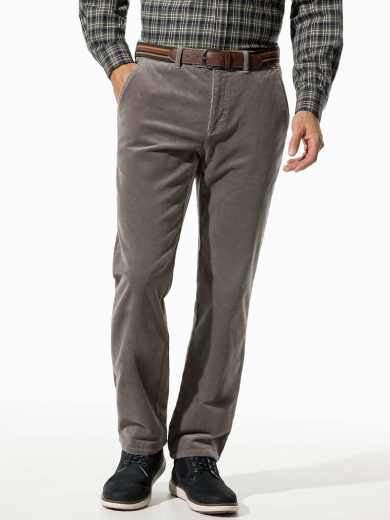 Gürtel-Cord Chino Taupe