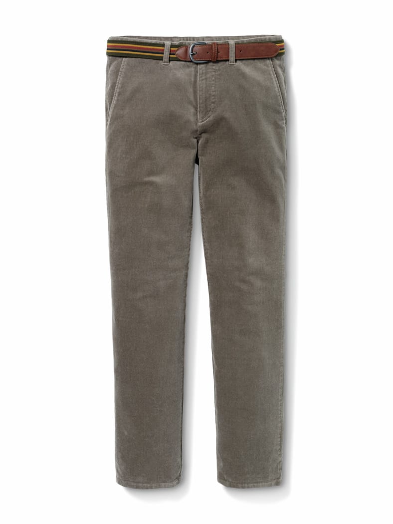 Gürtel-Cord Chino Taupe