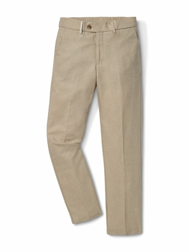Cool-Wool Chino Beige Melange