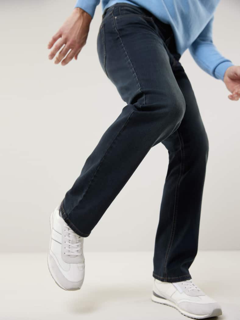 Husky-Jeans Five Pocket Dark Blue