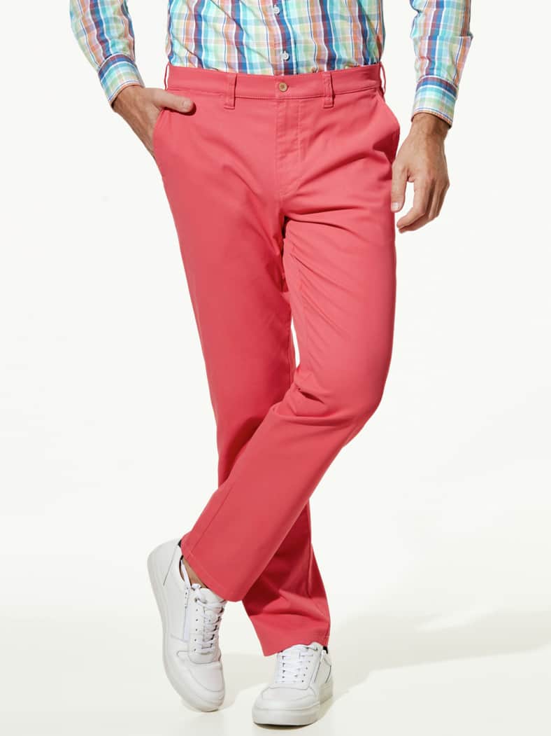 Urlaubs-Chino Rot