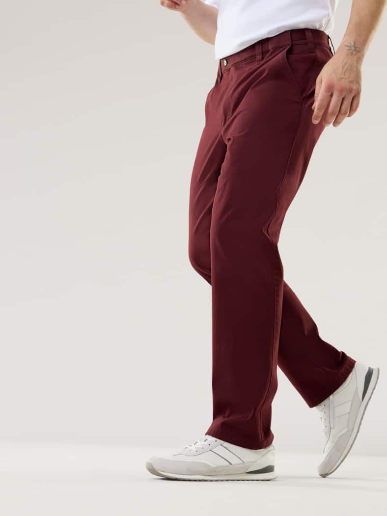 Extraglatt Dehnbund-Chino Zinfandel