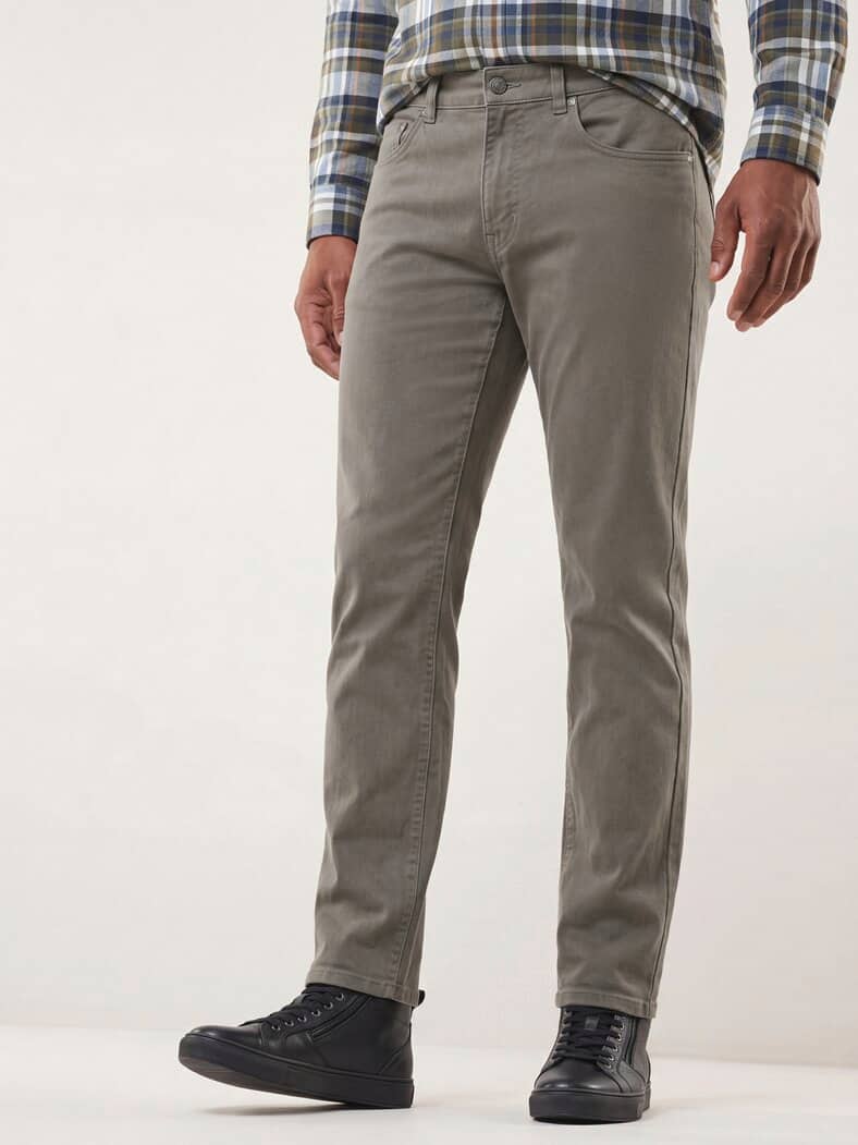 Wärmende Five Pocket Taupe