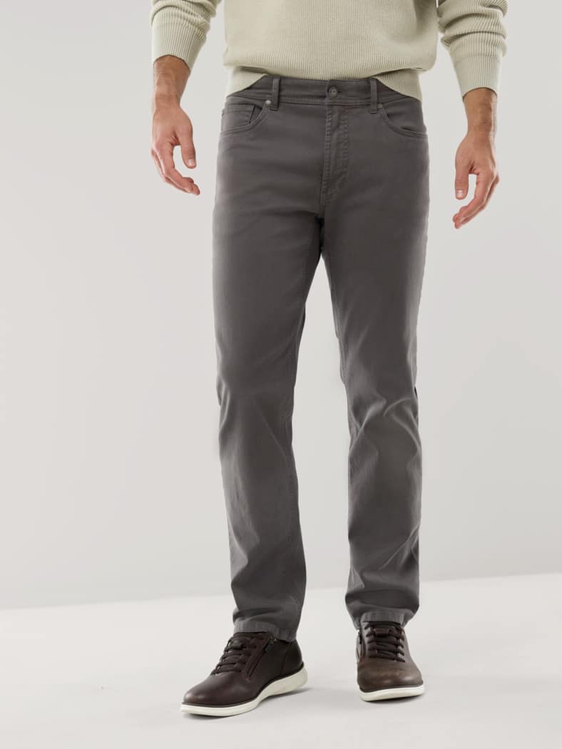 Ganzjahres Five-Pocket Oliv