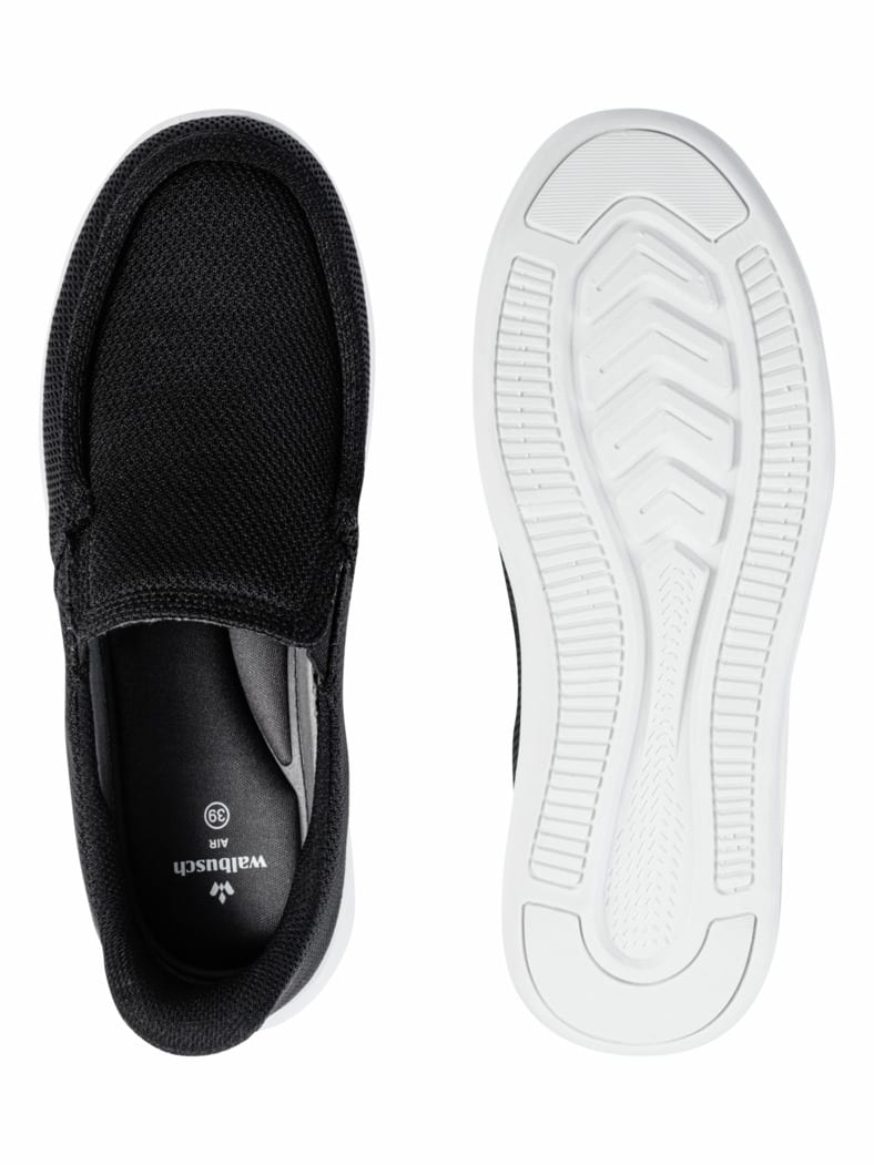 Komfortslipper Mühelos Schwarz