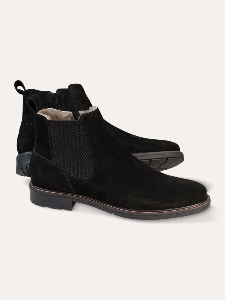 Lammfell Chelsea Schwarz