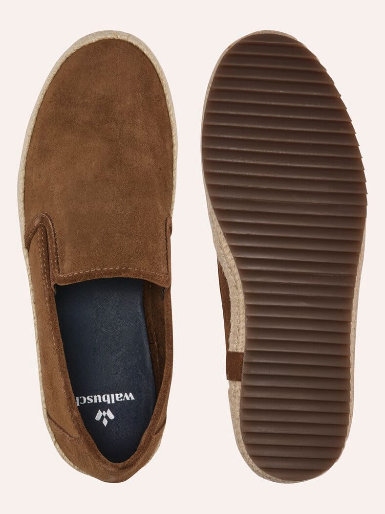 Espadrilles Haselnuss