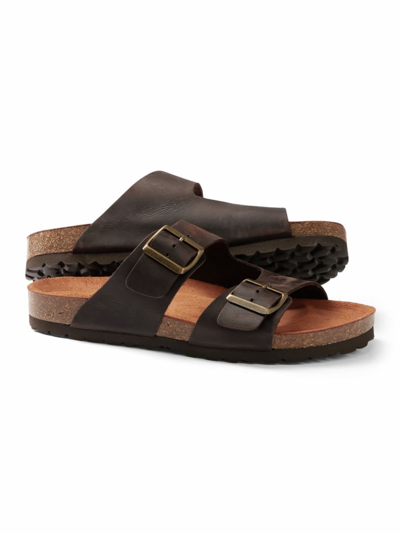 Drinnen & Draußen Sandale Braun