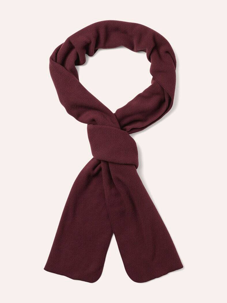 Fleece-Schal Merlot