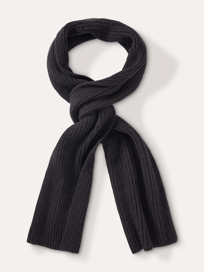 Merino-Schal Graphite
