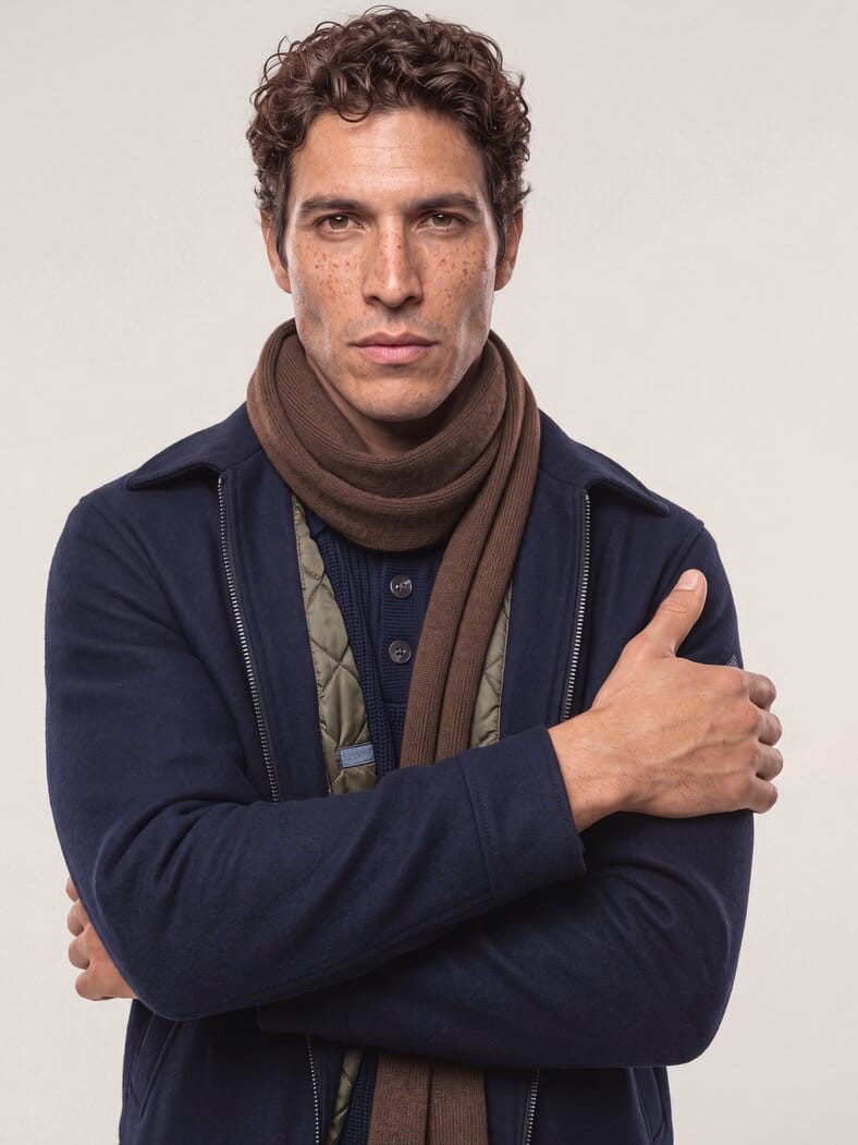 Cashmere Schal Braun