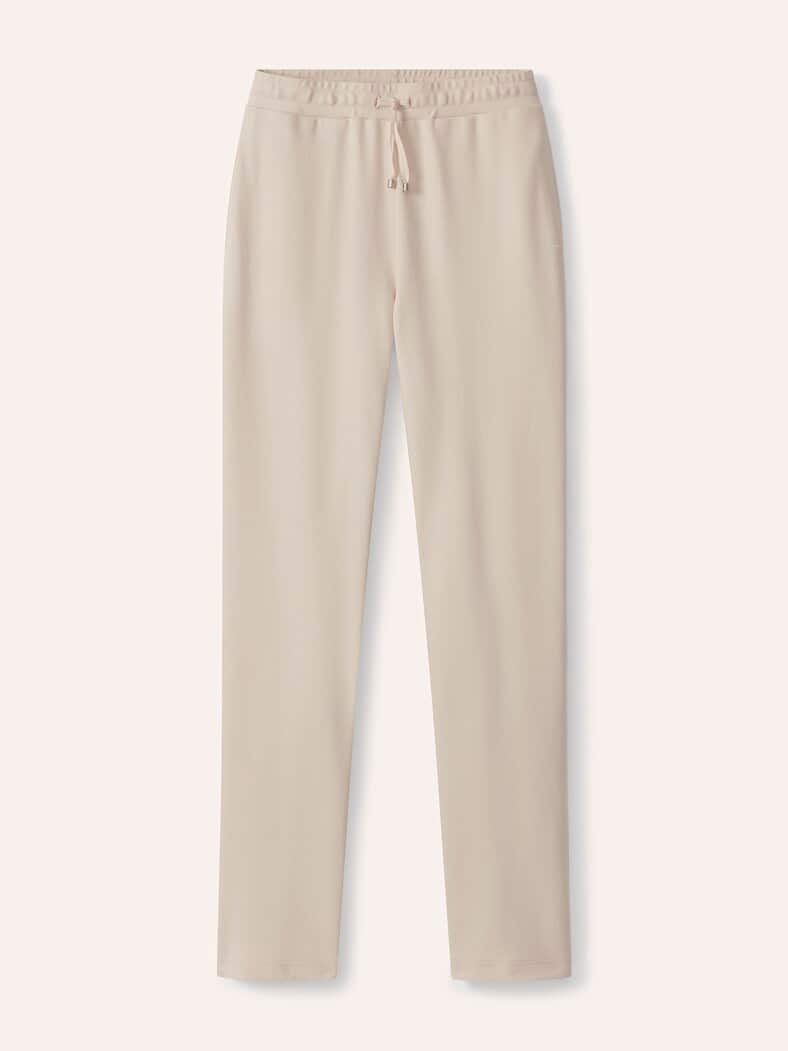 Baumwollstretch Hose Creme