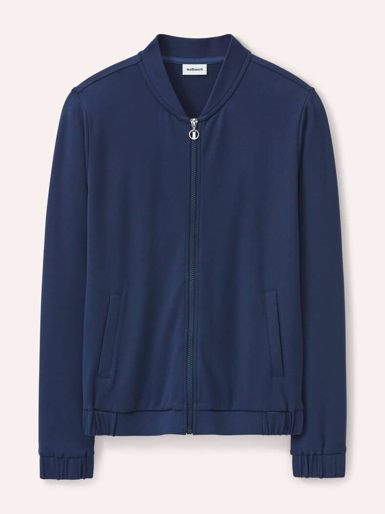 Baumollstretch Blouson Marine