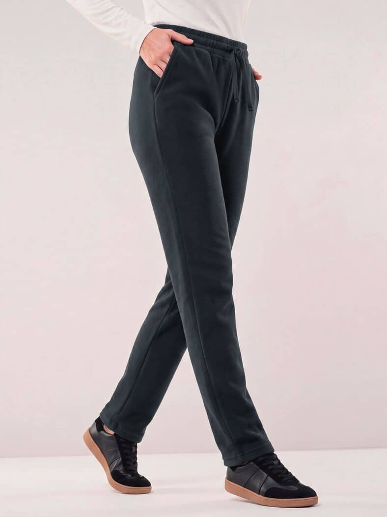 Freizeithose Thermo-Fleece Schwarz