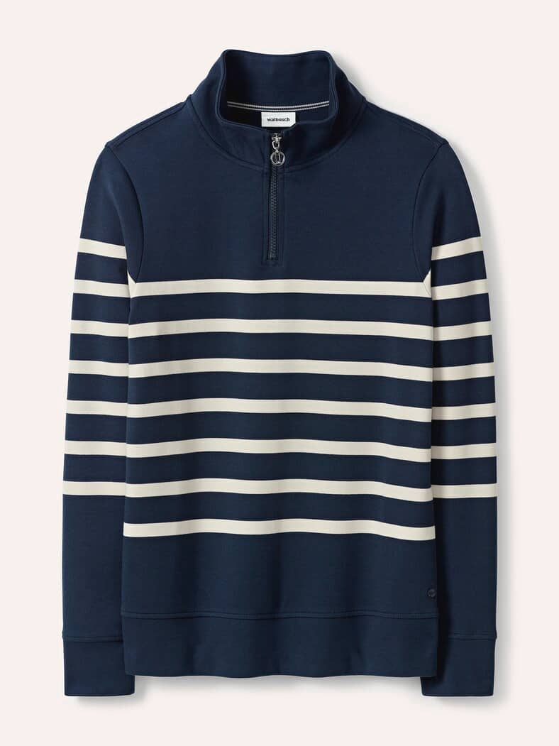 Baumwollstretch Troyer Marine