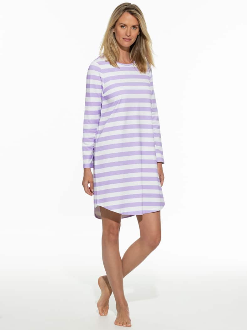 Schlafshirt Sleep Well Lavendel
