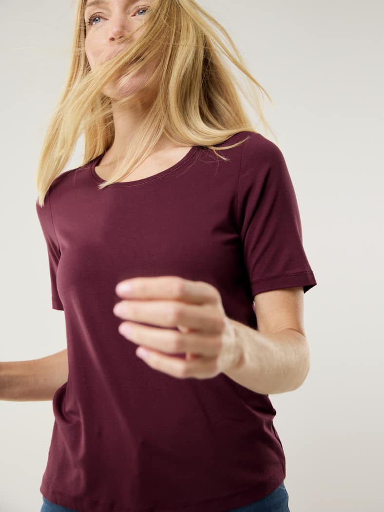 Viskose-Shirt Barolo