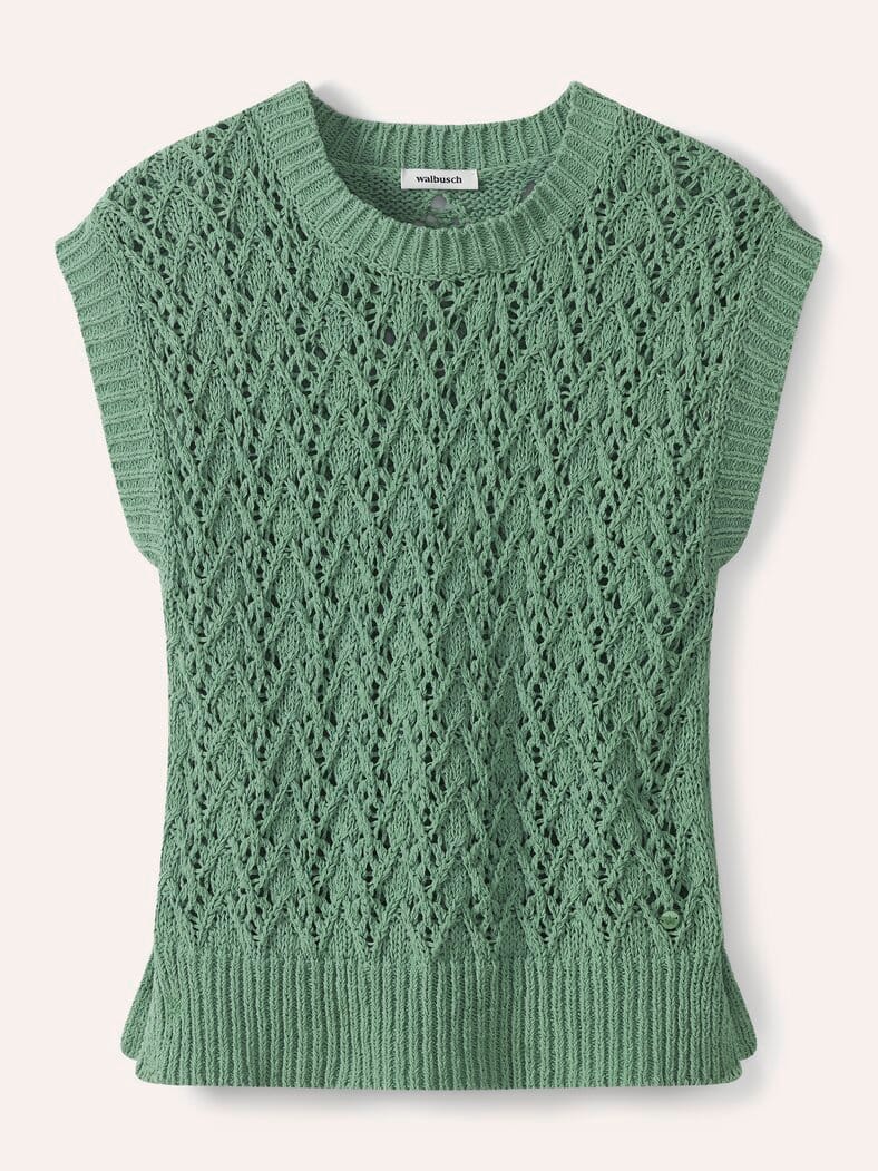 Pullunder mit Ajourmuster Basikikum