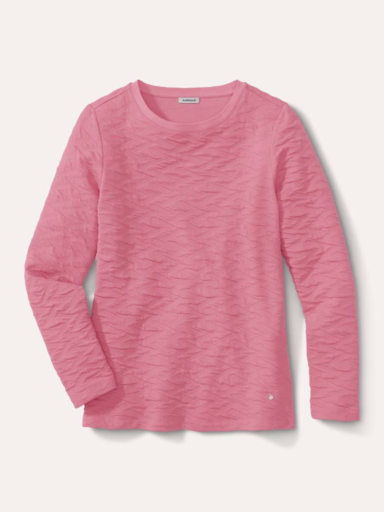 Jacquard-Sweaty 3D Rosenholz