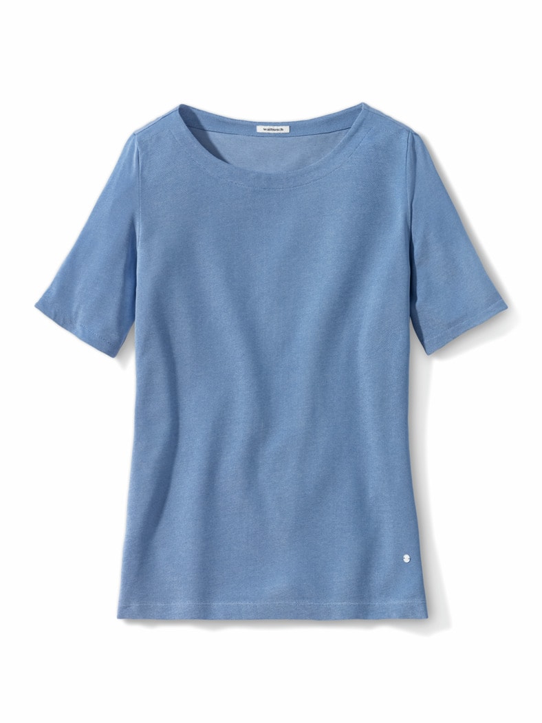 Extraglatt Shirt Königsblau