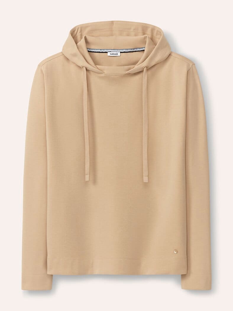 Sweatshirt mit Kapuze Sand