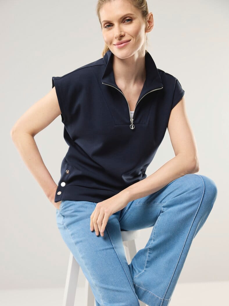 Troyer Pullunder Nachtblau