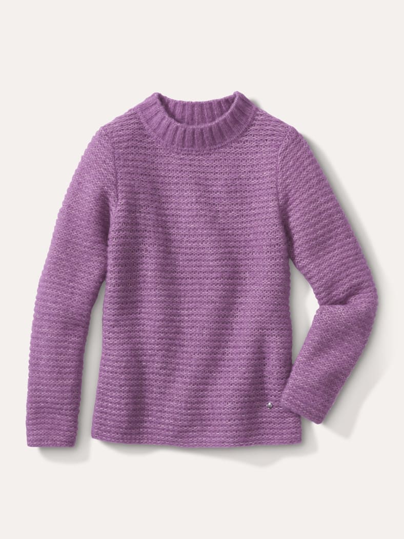 KERO Alpaka-Pullover Cyclam