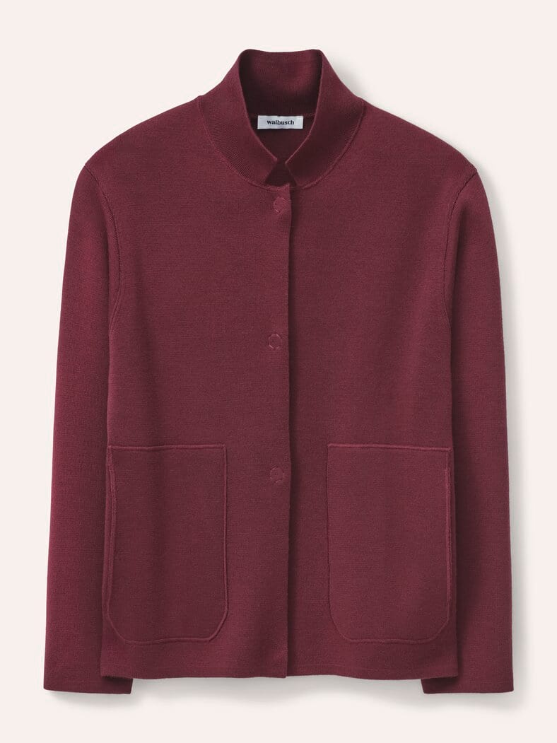 Milano Strickjacke Merlot