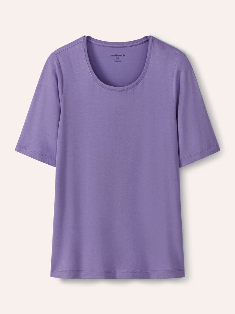 Viskose-Shirt Flieder