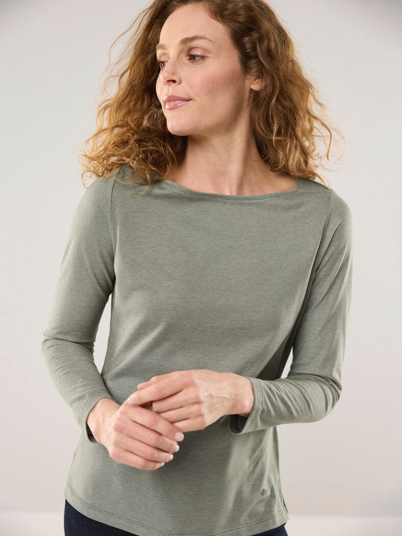 Wärmendes Shirt Oliv