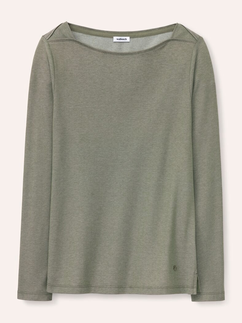 Wärmendes Shirt Oliv