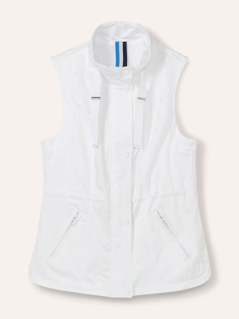 Leichtweste 5 Taschen Offwhite