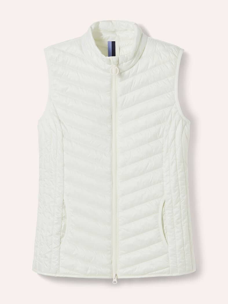 Steppweste Offwhite