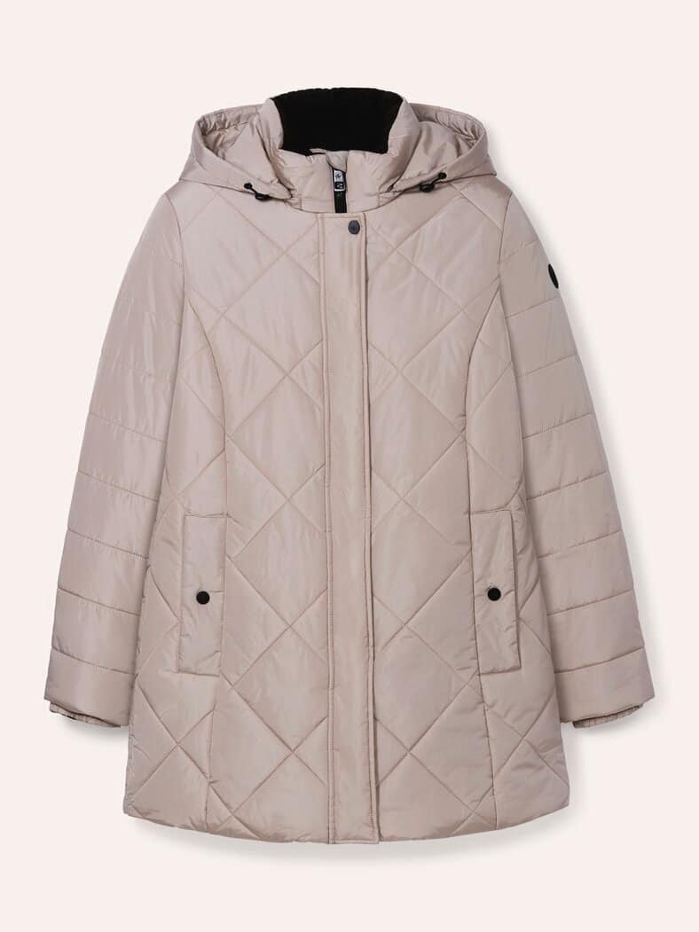 Wasserdichte Thermo Jacke Kiesel