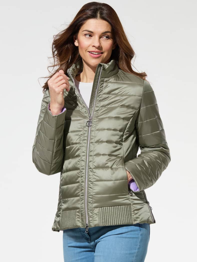 Leichtsteppjacke Komfort Khaki
