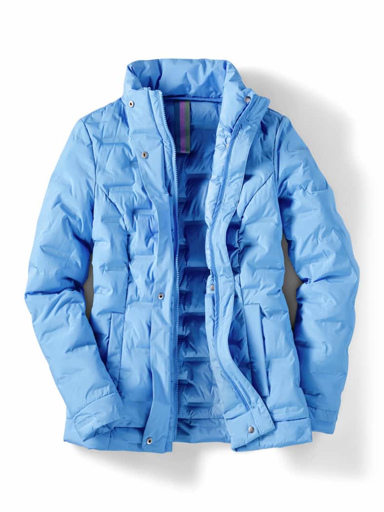 Klima Leichtsteppjacke Jeansblau