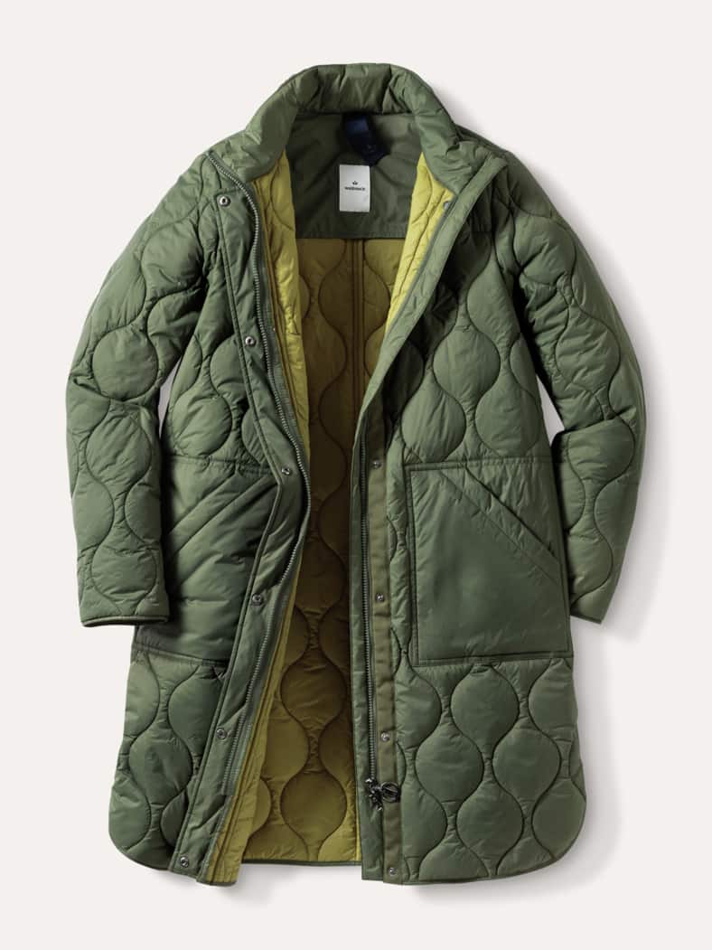 Sandwich-Leicht-Steppmantel Kaktus