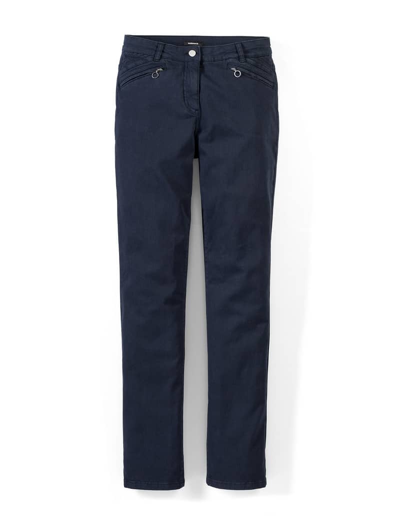 Powerstretch-Baumwollhose Marine