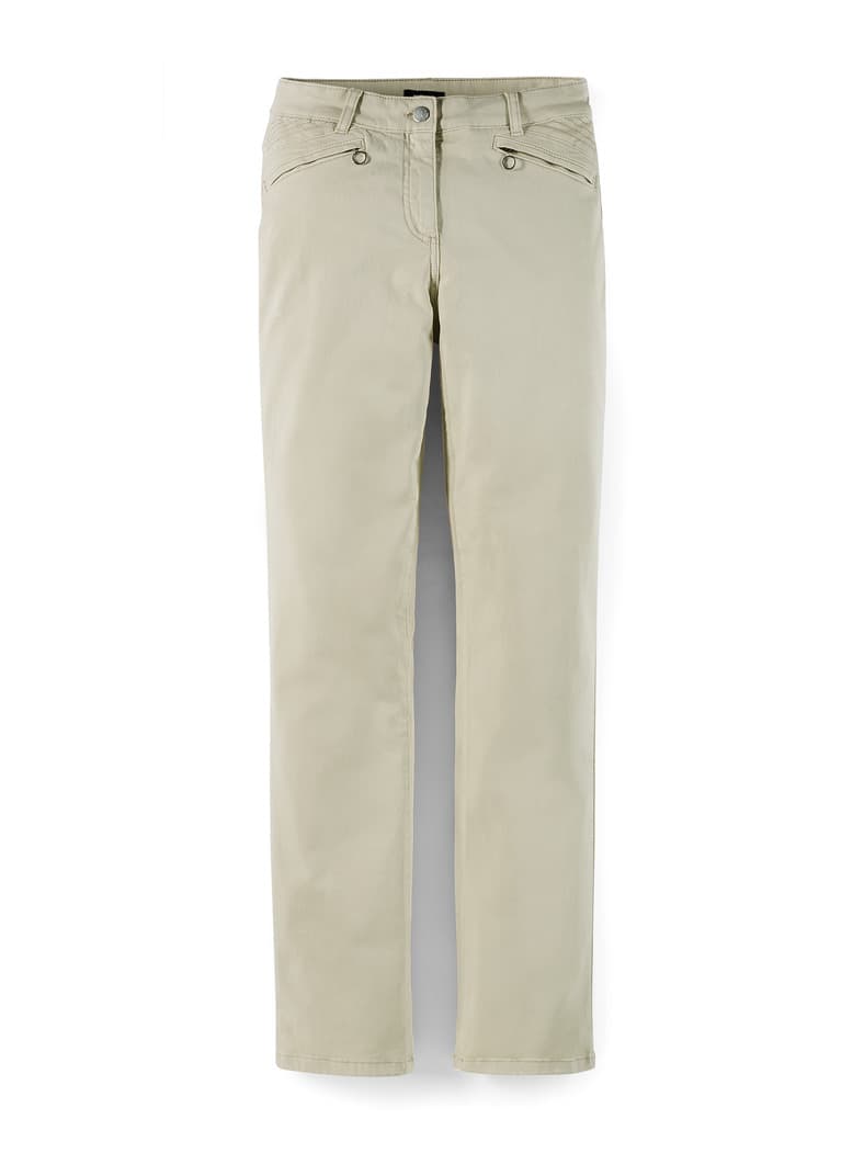 Powerstretch-Baumwollhose Sand