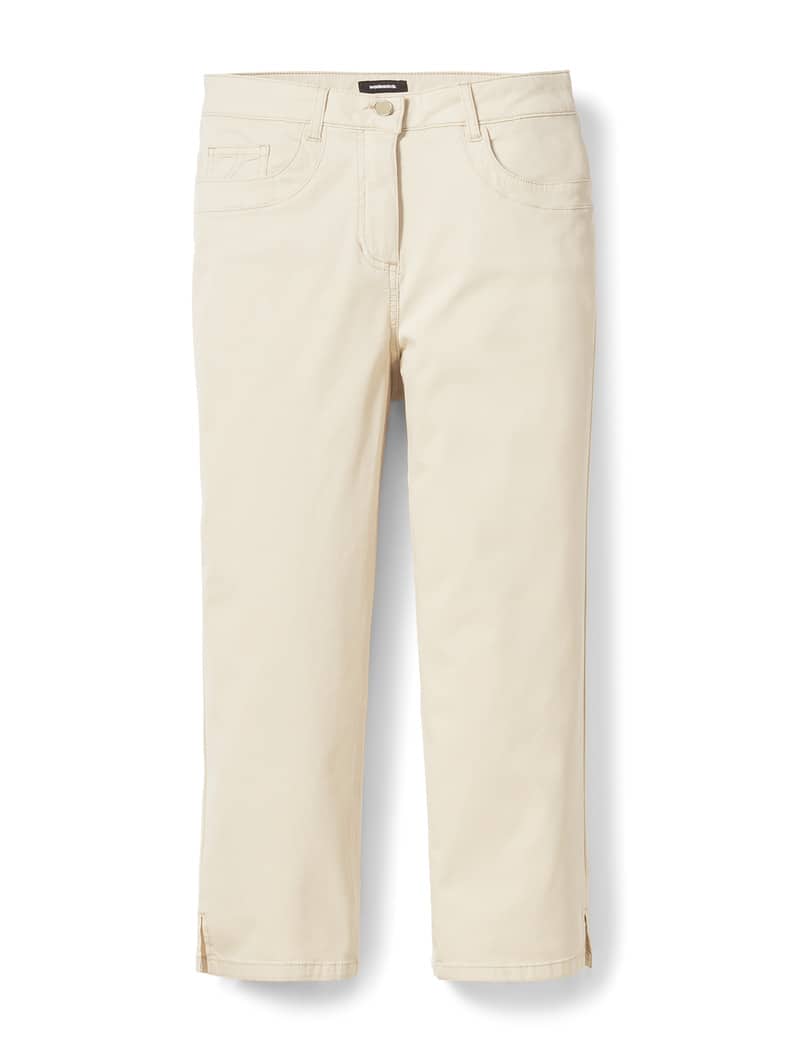 Baumwoll-Capri Supersoft Sand