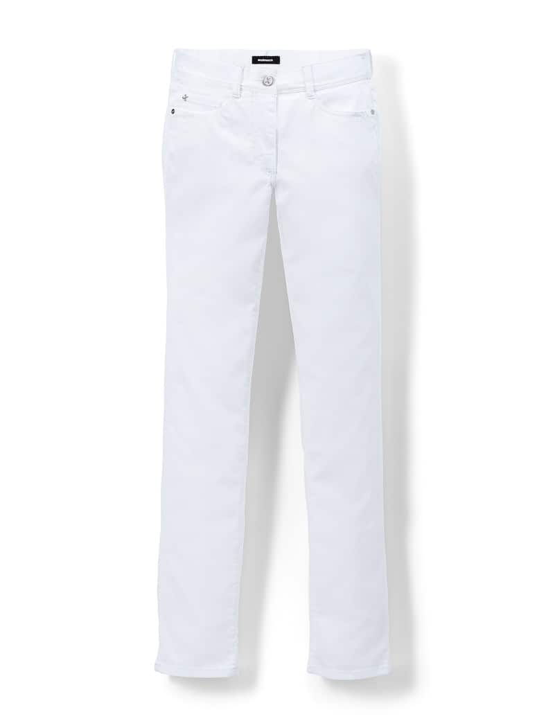 Yoga-Jeans Ultrastretch Weiß
