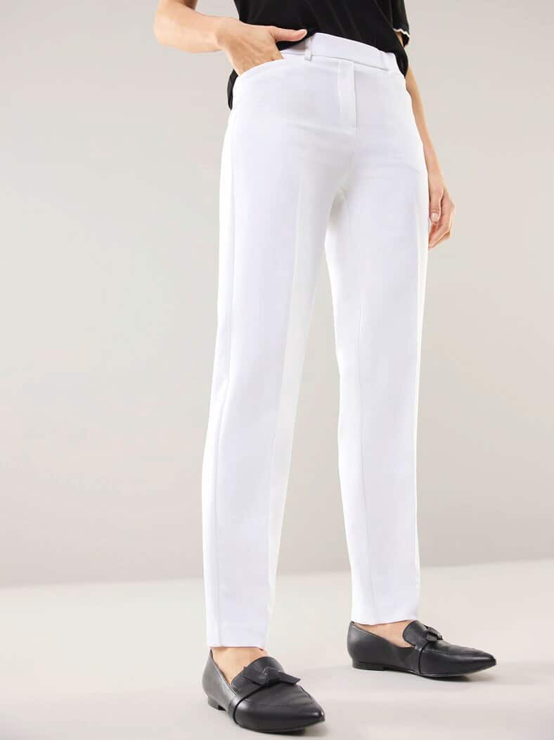 Koffer-Schlupfhose Weiß