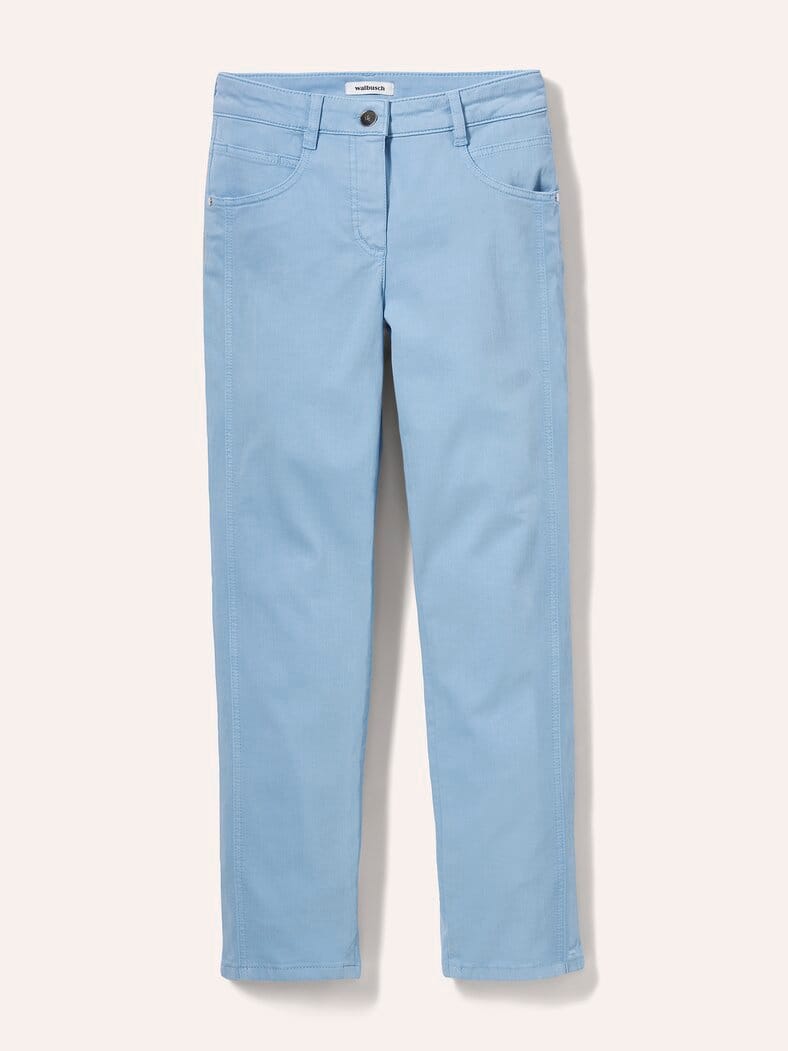 7/8-Baumwollhose Figurwunder Slim F Skyblue