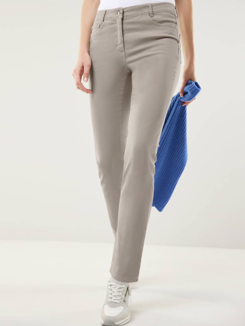 Yoga-Jeans Ultrastretch Stein