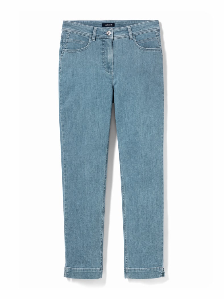 7/8-Jeans Slim-Effekt Light Blue