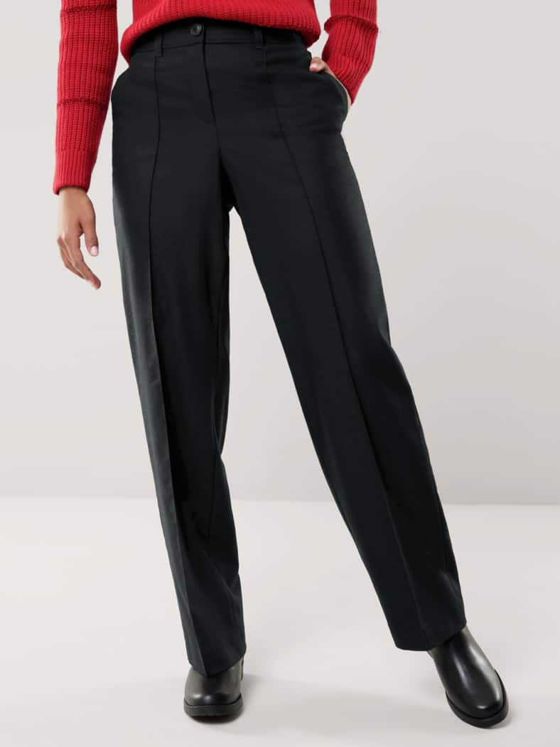 Premium Marlenehose Schwarz