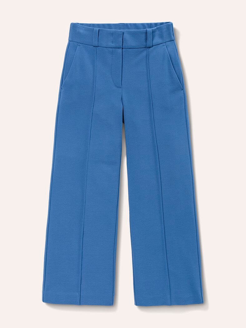 Strukturjersey Culotte Atlantikblau