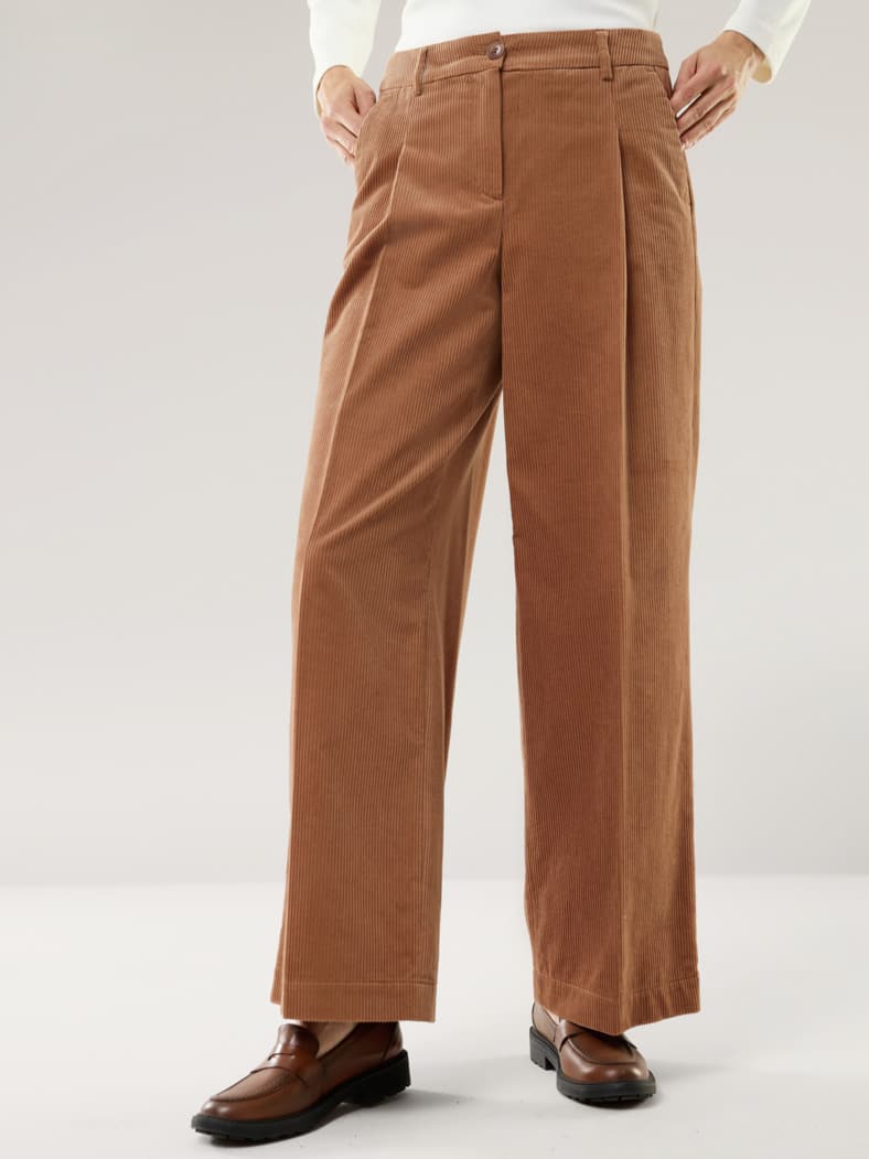 Premium Marlene Cordhose Toffee