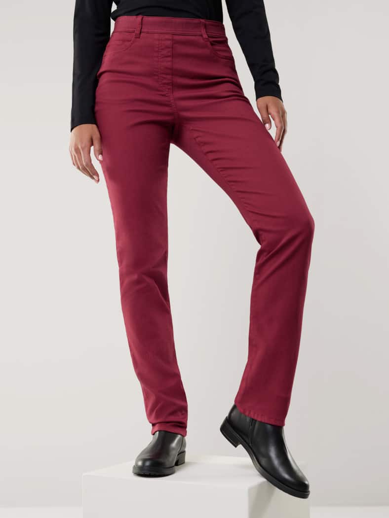 Five Pocket Schlupfhose Chianti